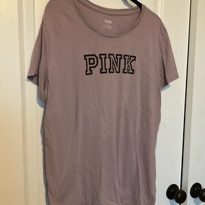 PINK Victoria's Secret Lavender Tee